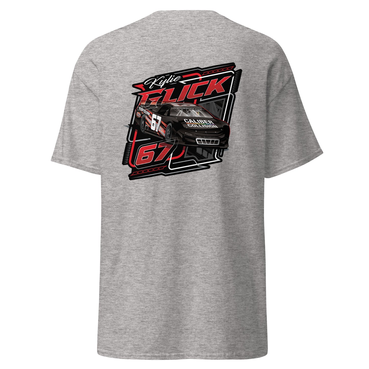 Kylie Glick Red #67 Classic 2-Sided Race Tee – Unisex Heavyweight T-Shirt