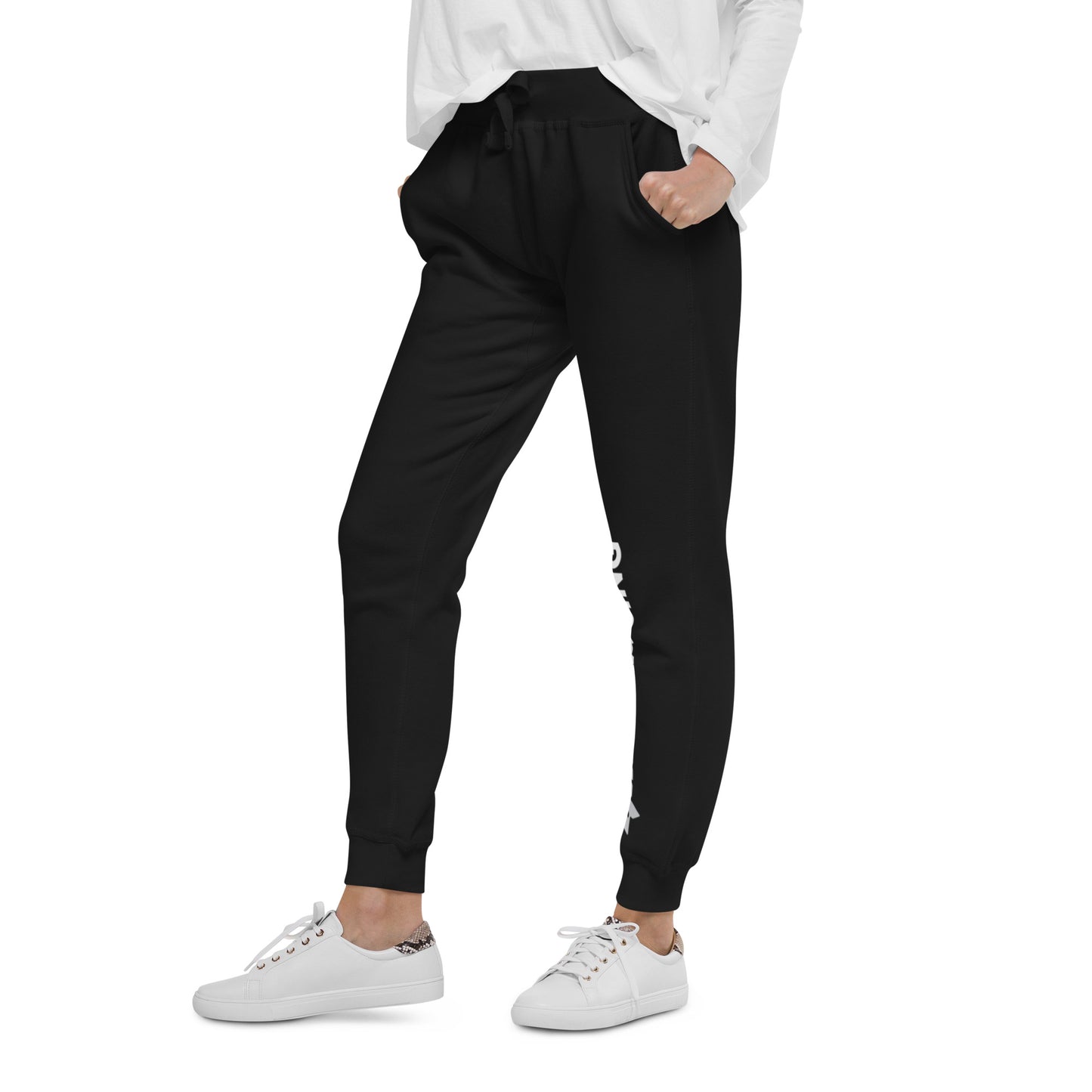 Glick Racing Logo Fleece Sweatpants – Unisex Comfort with Signature Style